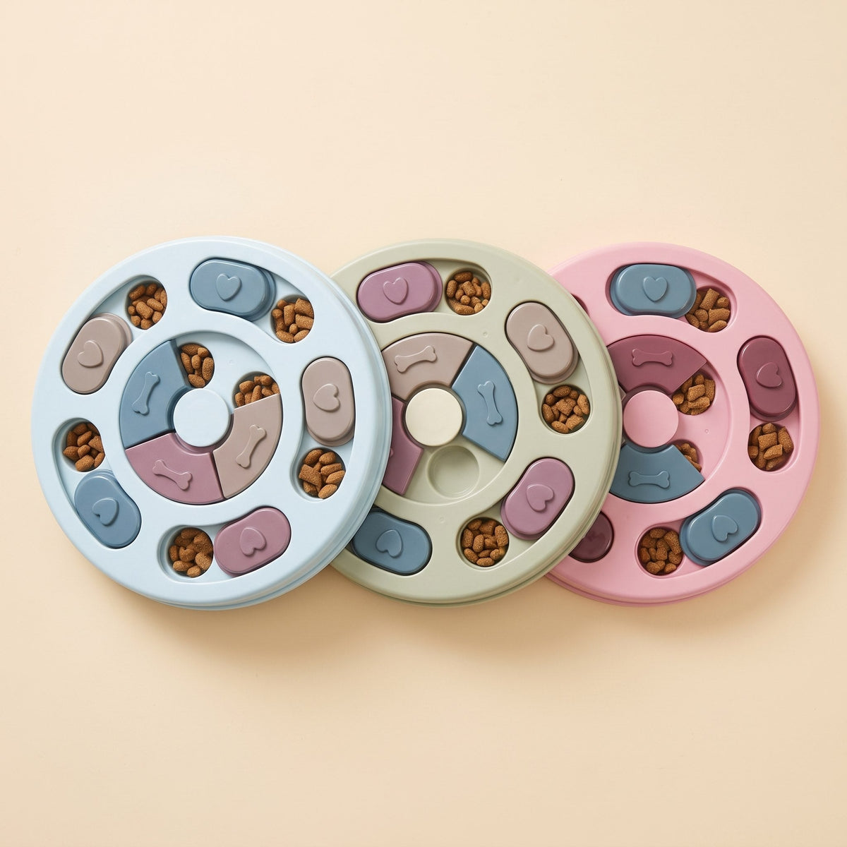 IQ-Futterpuzzle in allen Farben