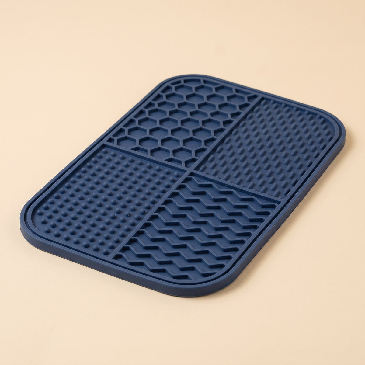 Schleckmatte Blau