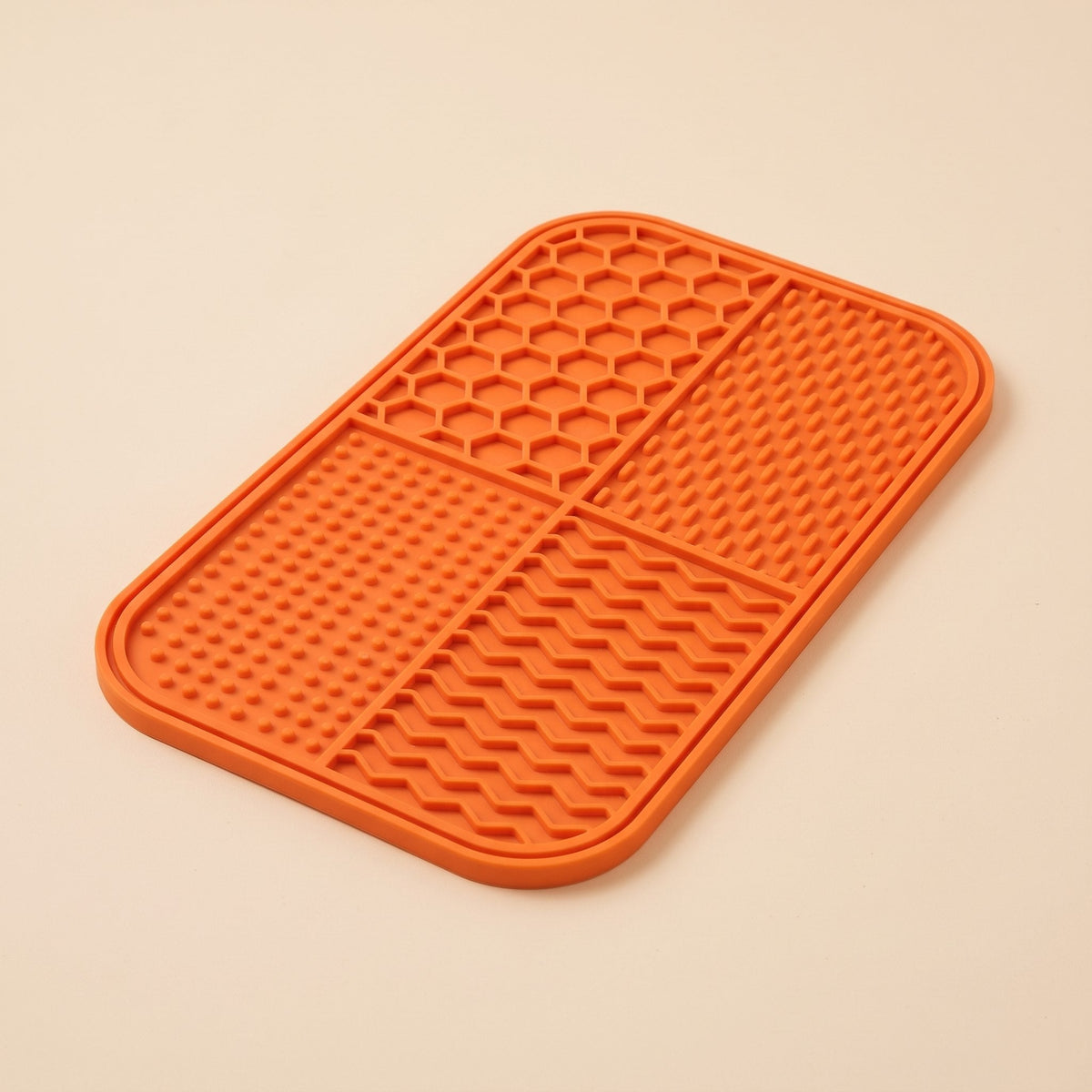 Schleckmatte Orange